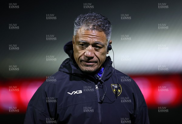 171025 - Dragons RFC v Cardiff Rugby - United Rugby Championship - Dragons RFC Head Coach Filo Tiatia 