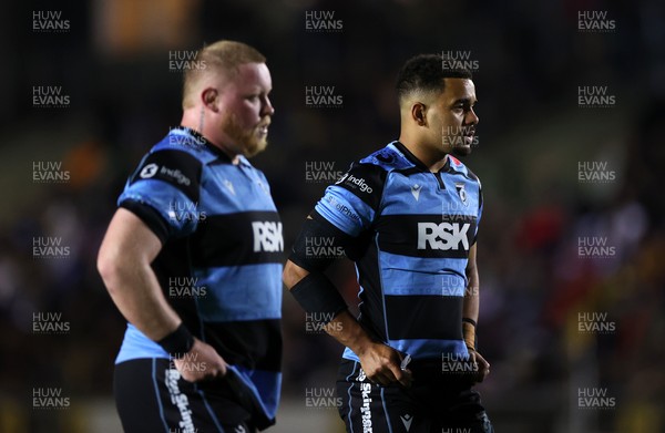 171025 - Dragons RFC v Cardiff Rugby - United Rugby Championship - Ben Thomas of Cardiff 