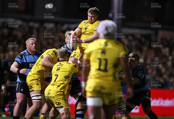 171025 - Dragons RFC v Cardiff Rugby - United Rugby Championship - Shane Lewis-Hughes of Dragons 
