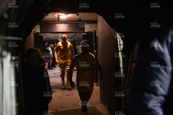 171025 - Dragons RFC v Cardiff Rugby - United Rugby Championship - Ben Carter of Dragons 