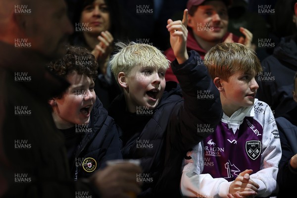 171025 - Dragons RFC v Cardiff Rugby - United Rugby Championship - Fans