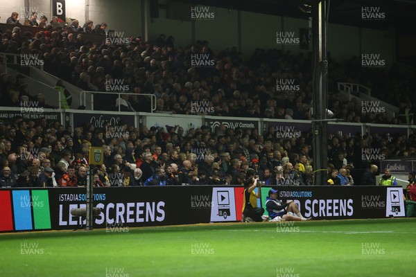 171025 - Dragons RFC v Cardiff Rugby - United Rugby Championship - General View of Rodney Parade