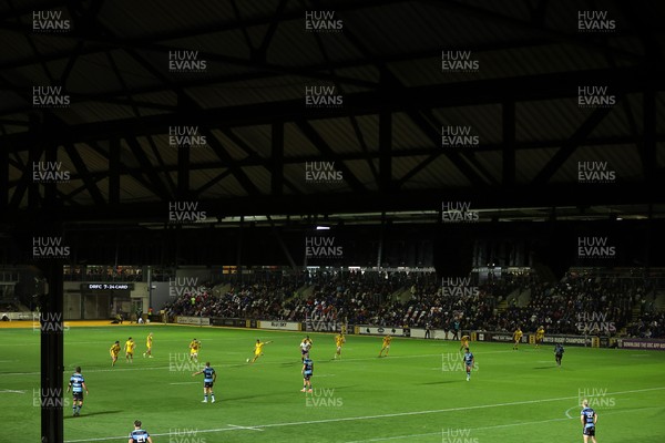 171025 - Dragons RFC v Cardiff Rugby - United Rugby Championship - General View of Rodney Parade