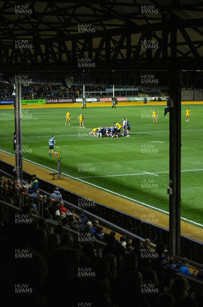 171025 - Dragons RFC v Cardiff Rugby - United Rugby Championship - General View of Rodney Parade