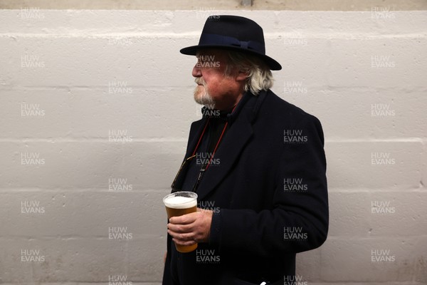 171025 - Dragons RFC v Cardiff Rugby - United Rugby Championship - Fans on the terrace