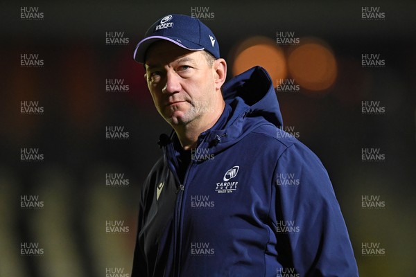 171025 - Dragons RFC v Cardiff Rugby - United Rugby Championship - Cardiff interim head coach, Corniel Van Zyl