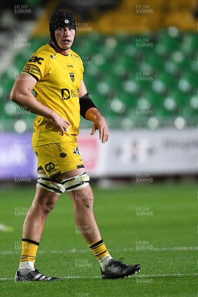 171025 - Dragons RFC v Cardiff Rugby - United Rugby Championship - Seb Davies of Dragons