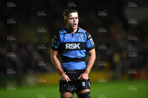 171025 - Dragons RFC v Cardiff Rugby - United Rugby Championship - Alex Mann of Cardiff Rugby