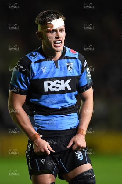171025 - Dragons RFC v Cardiff Rugby - United Rugby Championship - Alex Mann of Cardiff Rugby
