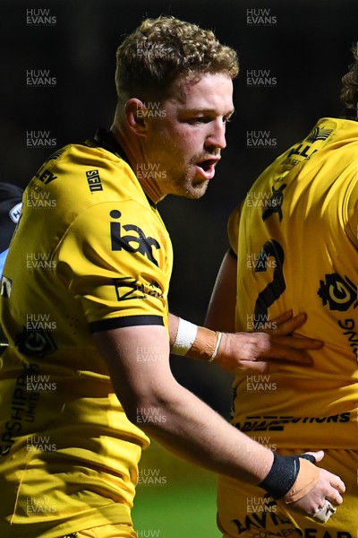 171025 - Dragons RFC v Cardiff Rugby - United Rugby Championship - Angus O’Brien of Dragons