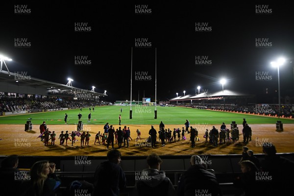 171025 - Dragons RFC v Cardiff Rugby - United Rugby Championship - General view of Rodney Parade