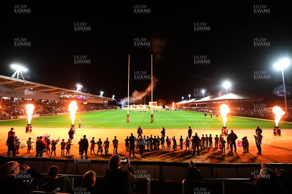 171025 - Dragons RFC v Cardiff Rugby - United Rugby Championship - General view of Rodney Parade