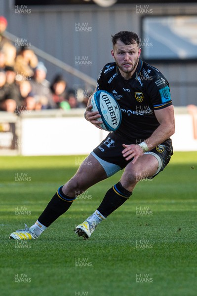 261222 - Dragons RFC v Cardiff Rugby - United Rugby Championship - Steff Hughes of Dragons