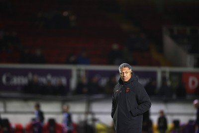 201225 - Dragons RFC v Connacht - United Rugby Championship - Dragons Head Coach Filo Tiatia 