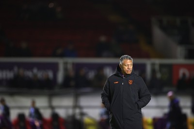 201225 - Dragons RFC v Connacht - United Rugby Championship - Dragons Head Coach Filo Tiatia 