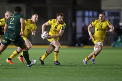 201225 - Dragons RFC v Connacht - United Rugby Championship - Aneurin Owen of Dragons 