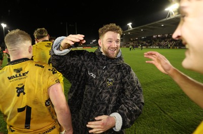 201225 - Dragons RFC v Connacht - United Rugby Championship - Angus O'Brien of Dragons 