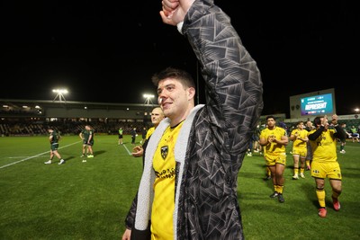 201225 - Dragons RFC v Connacht - United Rugby Championship - Rodrigo Martinez of Dragons at full time