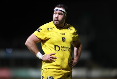 201225 - Dragons RFC v Connacht - United Rugby Championship - Robert Hunt of Dragons 