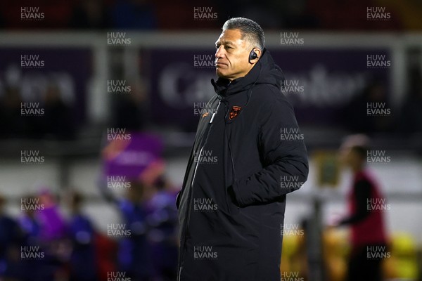 201225 - Dragons RFC v Connacht - United Rugby Championship - Dragons Head Coach Filo Tiatia 