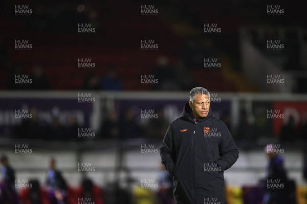 201225 - Dragons RFC v Connacht - United Rugby Championship - Dragons Head Coach Filo Tiatia 