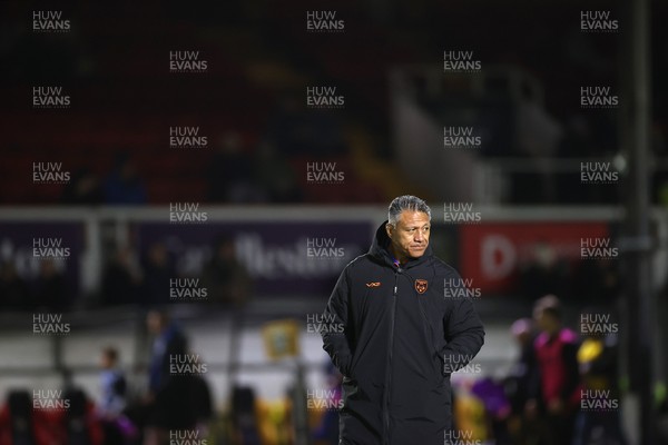 201225 - Dragons RFC v Connacht - United Rugby Championship - Dragons Head Coach Filo Tiatia 