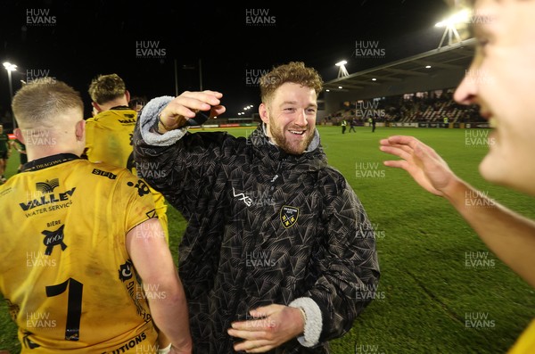 201225 - Dragons RFC v Connacht - United Rugby Championship - Angus O'Brien of Dragons 