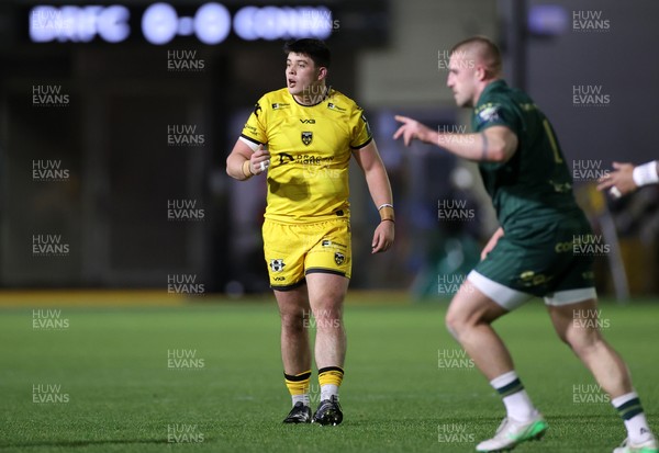 201225 - Dragons RFC v Connacht - United Rugby Championship - Rodrigo Martinez of Dragons 