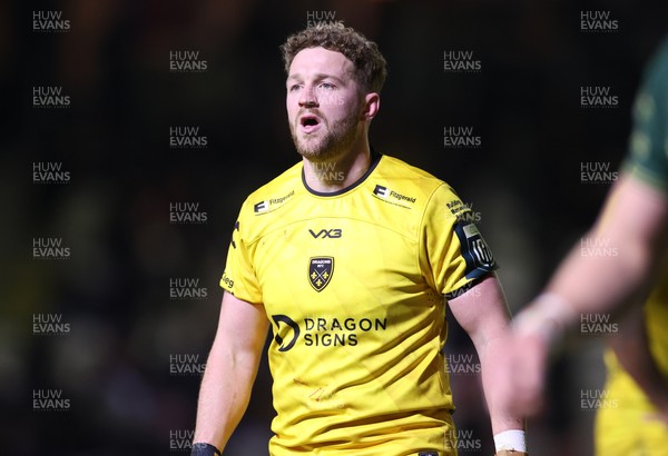201225 - Dragons RFC v Connacht - United Rugby Championship - Angus O'Brien of Dragons 