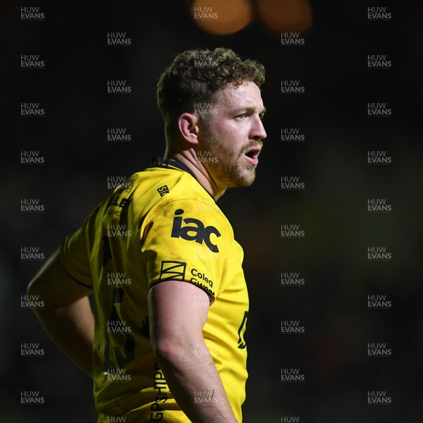 201225 - Dragons RFC v Connacht - United Rugby Championship - Angus O'Brien of Dragons