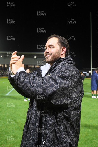 201225 - Dragons RFC v Connacht - United Rugby Championship - Rob Hunt of Dragons at full time