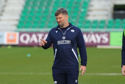 090526 - Dragons RFC v Edinburgh Rugby - United Rugby Championship - Forwards Coach of Edinburgh Stevie Laurie