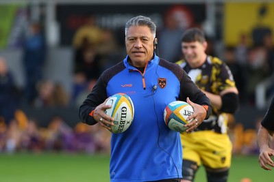 090526 - Dragons RFC v Edinburgh Rugby - United Rugby Championship - Head Coach of Dragons Filo Tiatia