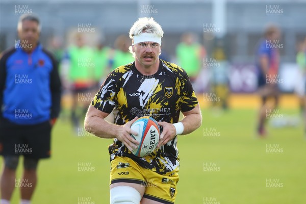 090526 - Dragons RFC v Edinburgh Rugby - United Rugby Championship - Aaron Wainwright of Dragons