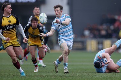 160225 - Dragons RFC v Glasgow Warriors - United Rugby Championship - George Horne of Glasgow 