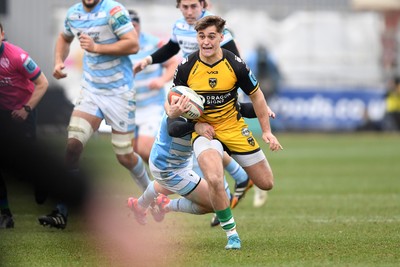 160225 - Dragons RFC v Glasgow Warriors - United Rugby Championship - Huw Anderson of Dragons