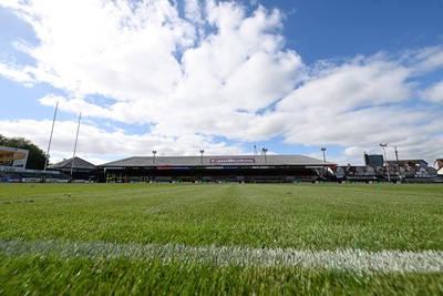 050926 - Dragons RFC v Hartpury, Preseason Friendly - A general view of Rodney Parade ahead of the match
