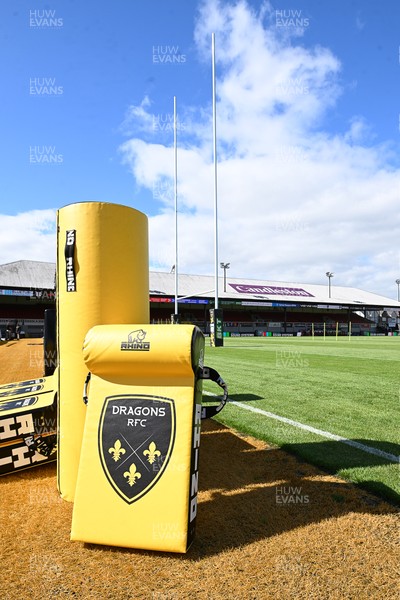 050926 - Dragons RFC v Hartpury, Preseason Friendly - A general view of Rodney Parade ahead of the match