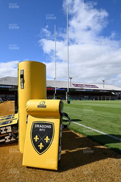 050926 - Dragons RFC v Hartpury, Preseason Friendly - A general view of Rodney Parade ahead of the match