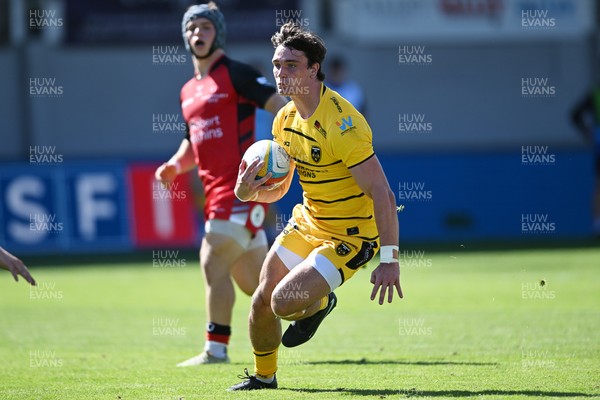 050926 - Dragons RFC v Hartpury, Preseason Friendly - Brogan Leary of Dragons