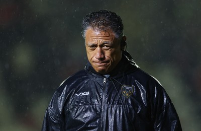 031025 - Dragons RFC v Hollywoodbets Sharks, United Rugby Championship - Dragons Head Coach Filo Tiatia