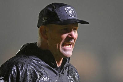 031025 - Dragons RFC v Hollywoodbets Sharks - United Rugby Championship - Sharks head coach, John Plumtree