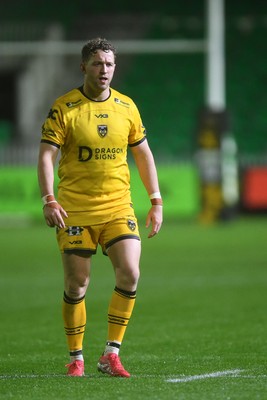 031025 - Dragons RFC v Hollywoodbets Sharks - United Rugby Championship - Angus O'Brien of Dragons