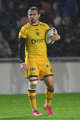 031025 - Dragons RFC v Hollywoodbets Sharks - United Rugby Championship - Rhodri Williams of Dragons