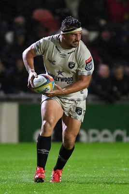 031025 - Dragons RFC v Hollywoodbets Sharks - United Rugby Championship - Ruan Dreyer of Sharks