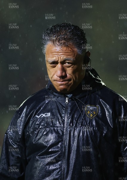 031025 - Dragons RFC v Hollywoodbets Sharks, United Rugby Championship - Dragons Head Coach Filo Tiatia