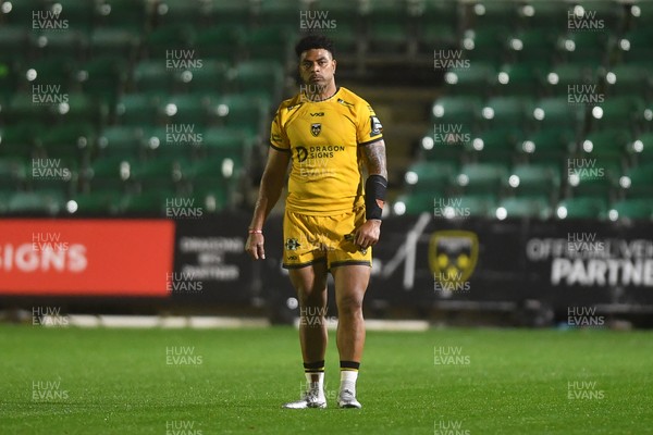 031025 - Dragons RFC v Hollywoodbets Sharks - United Rugby Championship - Fetuli Paea of Dragons
