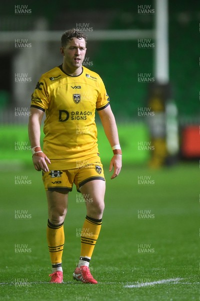 031025 - Dragons RFC v Hollywoodbets Sharks - United Rugby Championship - Angus O'Brien of Dragons