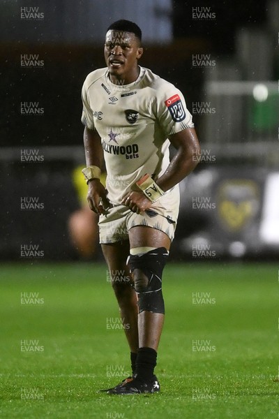 031025 - Dragons RFC v Hollywoodbets Sharks - United Rugby Championship - Phepsi Buthelezi of Sharks