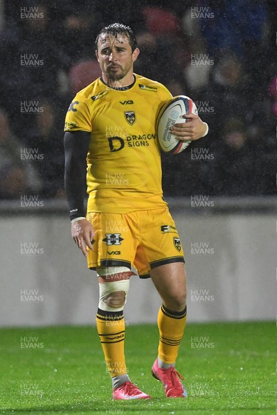 031025 - Dragons RFC v Hollywoodbets Sharks - United Rugby Championship - Rhodri Williams of Dragons